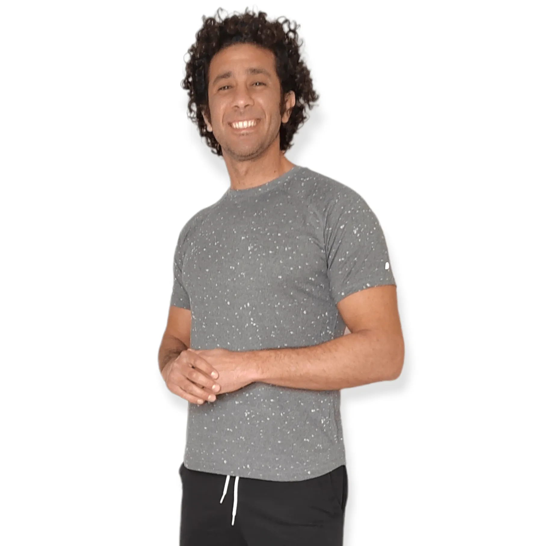 Men (Training-Fit) Sports Tshirt - Grey