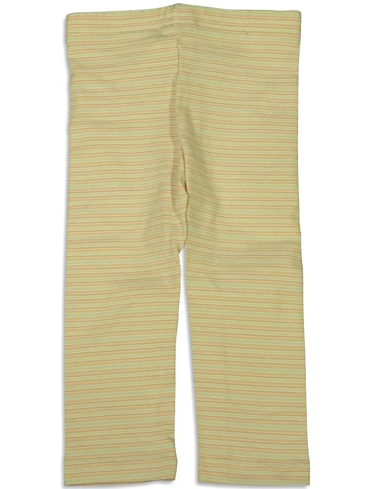 Mulberribush Infant Girls Striped Elastic Waist Leggings Pant Bottoms, 27013