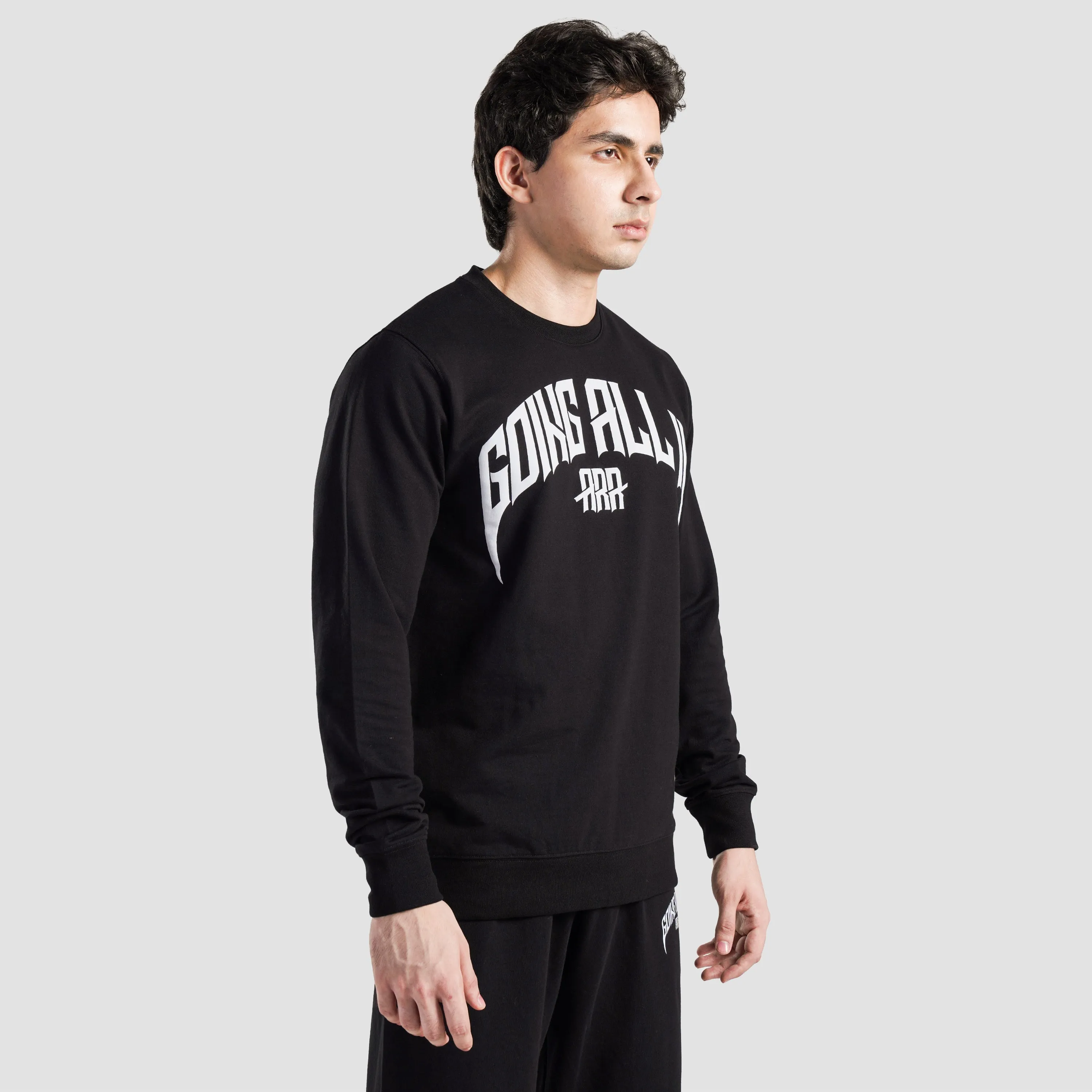 Muscle RR SweatShirt (Black)