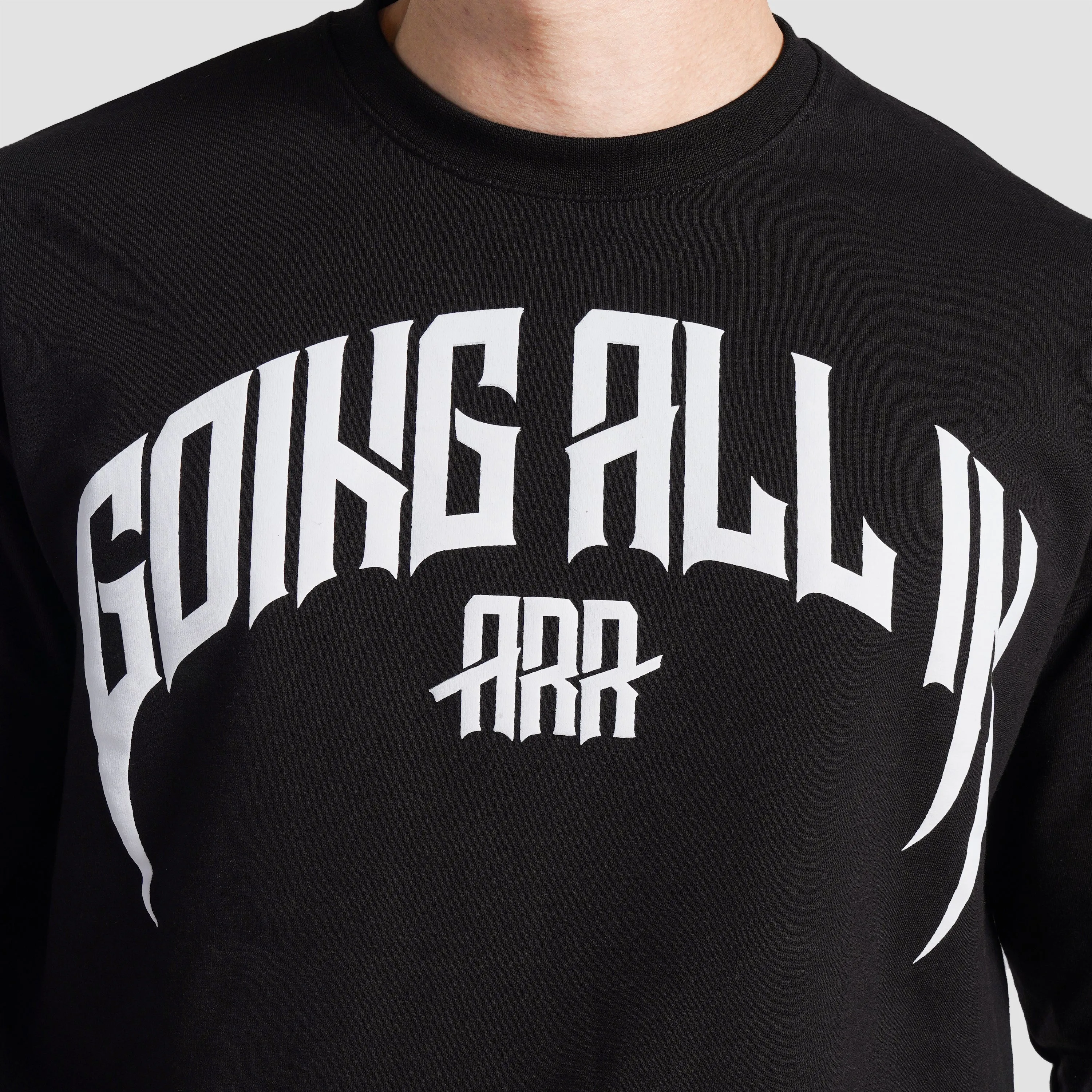 Muscle RR SweatShirt (Black)