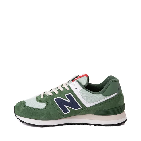 New Balance 574 sneakers, green/navy