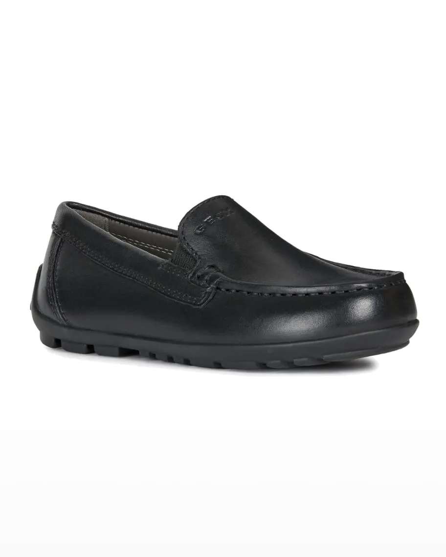 New Fast leather loafers for boys, for babies/children Geox