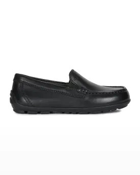 New Fast leather loafers for boys, for babies/children Geox