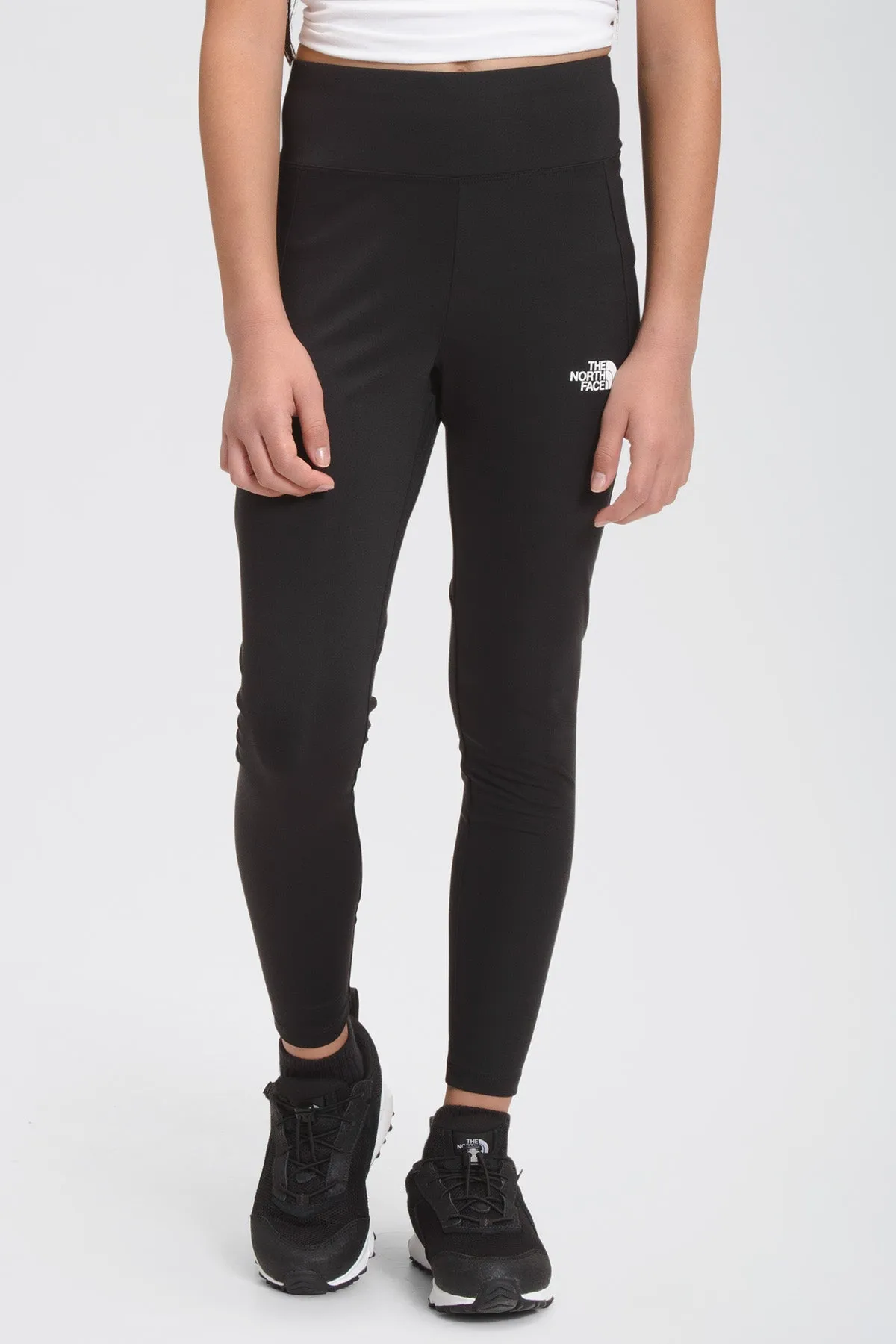 North Face On Mountain Girls Leggings - Black