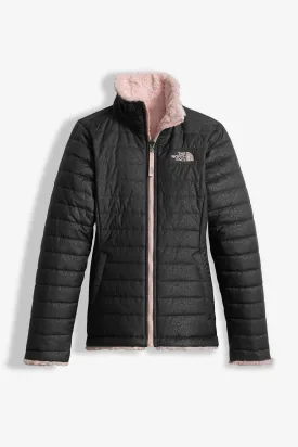 North Face Reversible Mossbud Swirl Girls Jacket (Size 5 left)