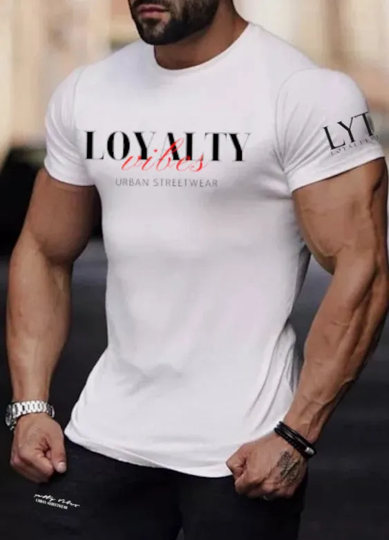 Official Loyalty Vibes Men's Short Sleeve Tee