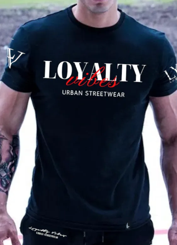 Official Loyalty Vibes Men's Short Sleeve Tee