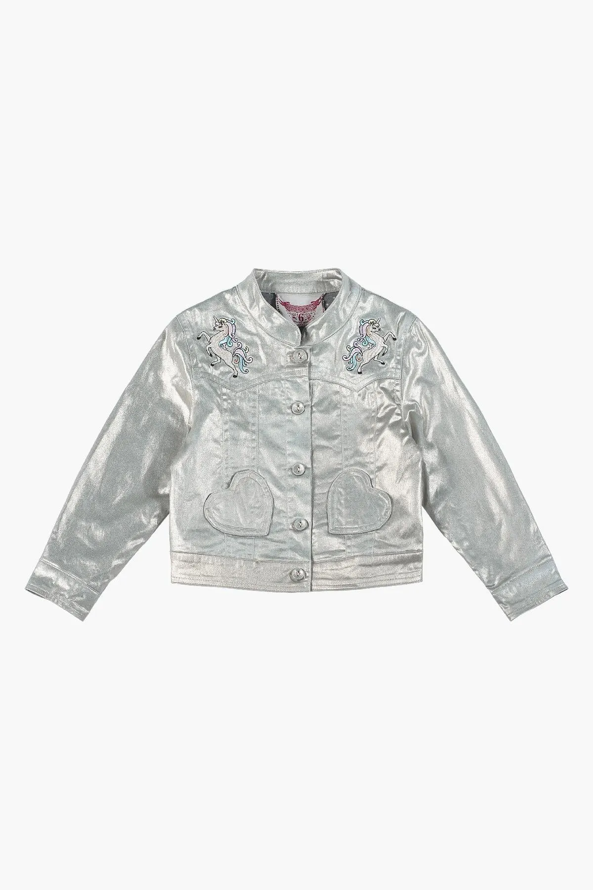 Paper Wings Unicorn Girls Jacket (Size 6 left)