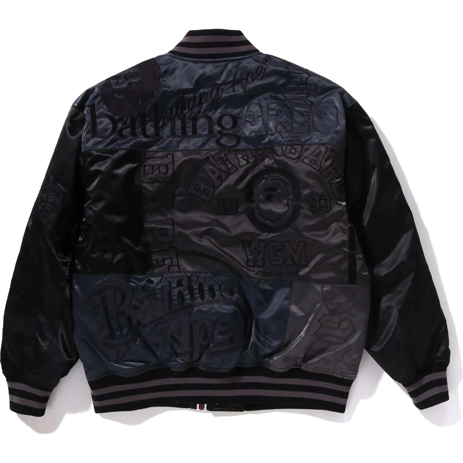 PATCHWORK VARSITY JACKET MENS