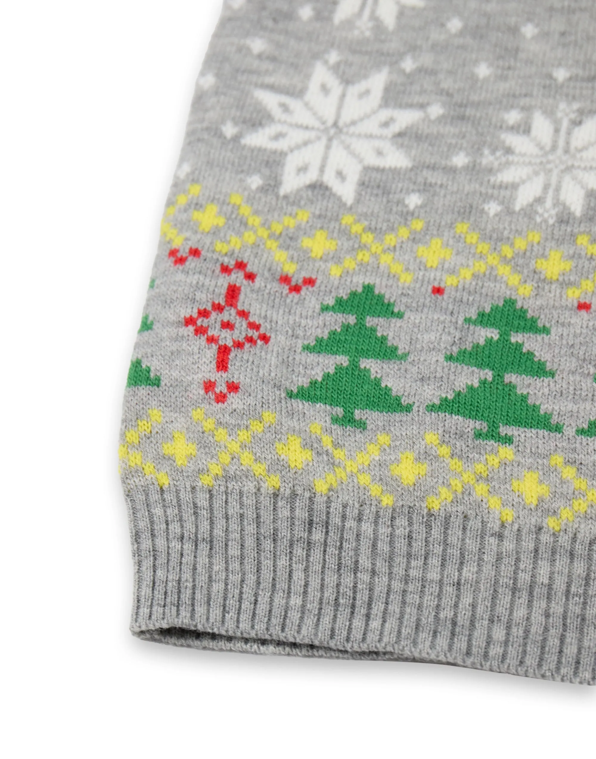 Pokemon Pikachu Boys Grey Christmas Jumper