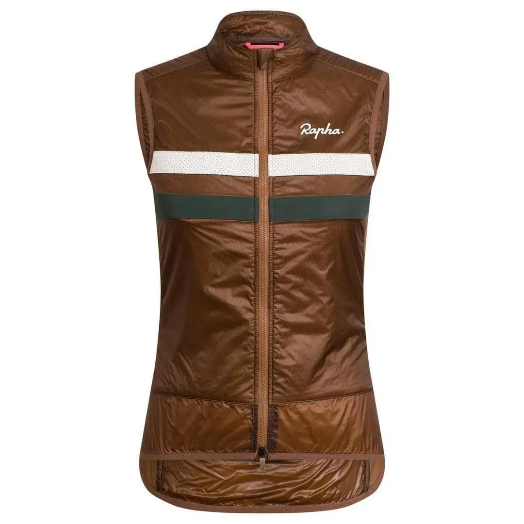 RAPHA Women Brevet Insulated GIlet - Brown