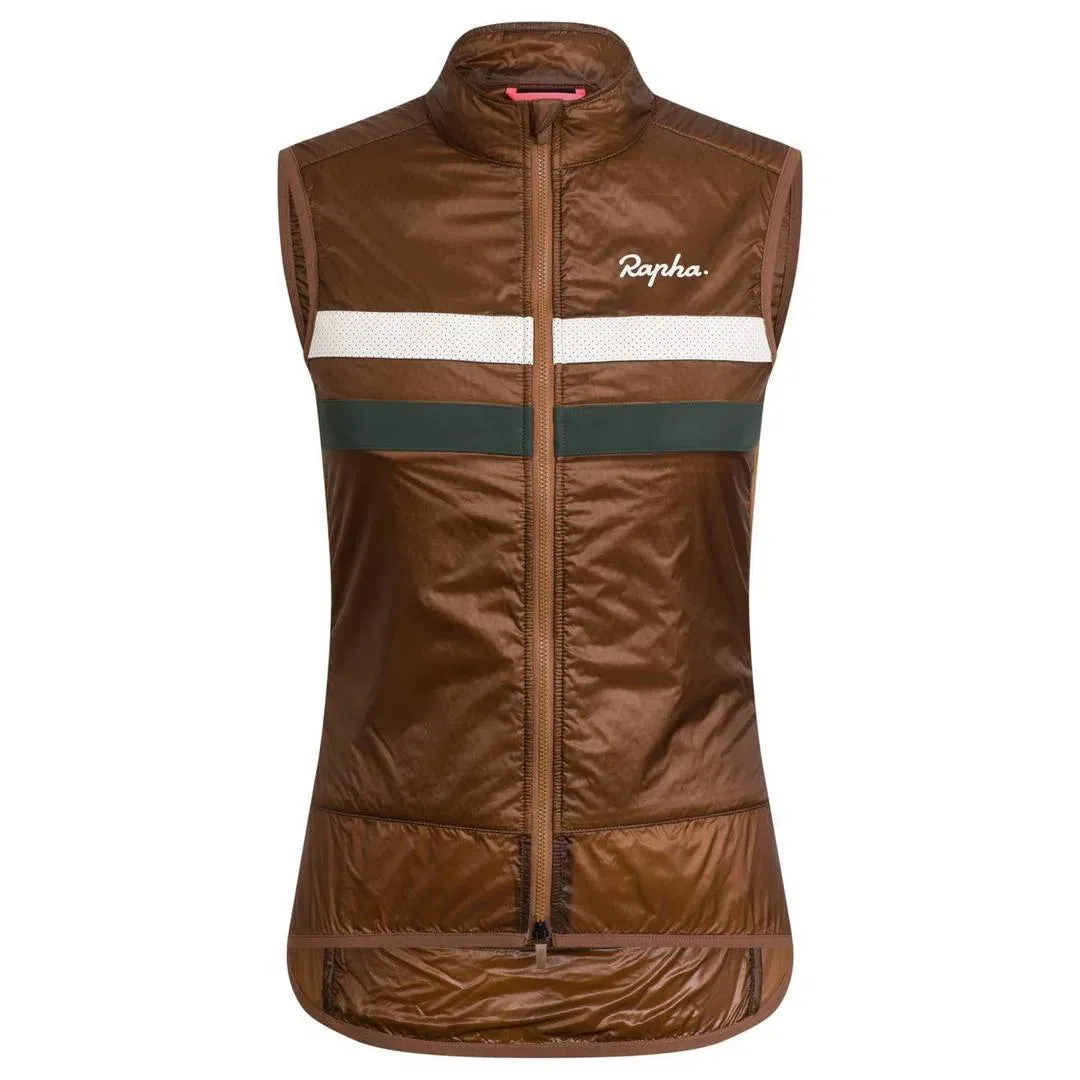 RAPHA Women Brevet Insulated GIlet - Brown