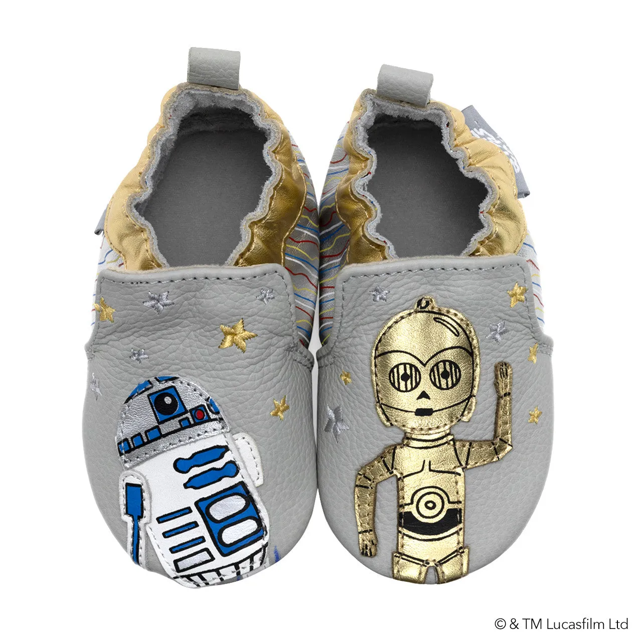 Robeez Star Wars™ The Droids Soft Soles Color: Beige