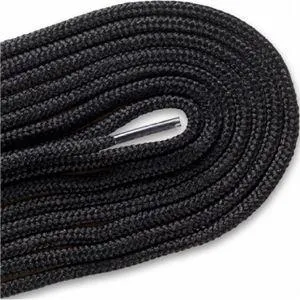 Round Athletic Laces - Black (2 Pair Pack) Shoelaces