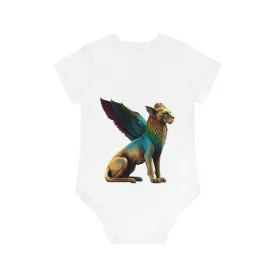 ,,SPHINX" Baby Organic Short Sleeve Bodysuit