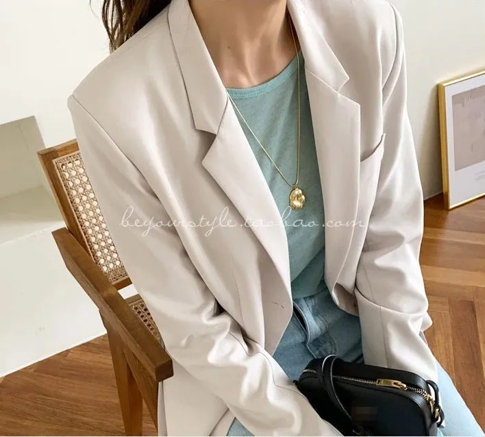 Spring Sexy Elastic Korean Style Skinny Slim Fit Long Sleeve Tops #2216