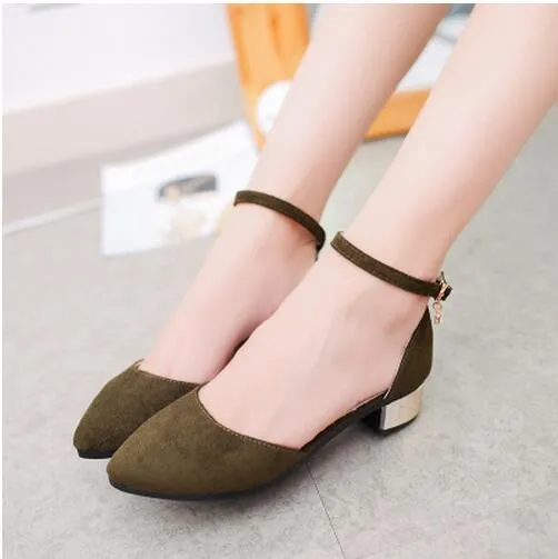 Summer Women Shoes Pointed Toe Pumps  Dress Shoes High Heels Boat Shoes Wedding Shoes tenis  feminino