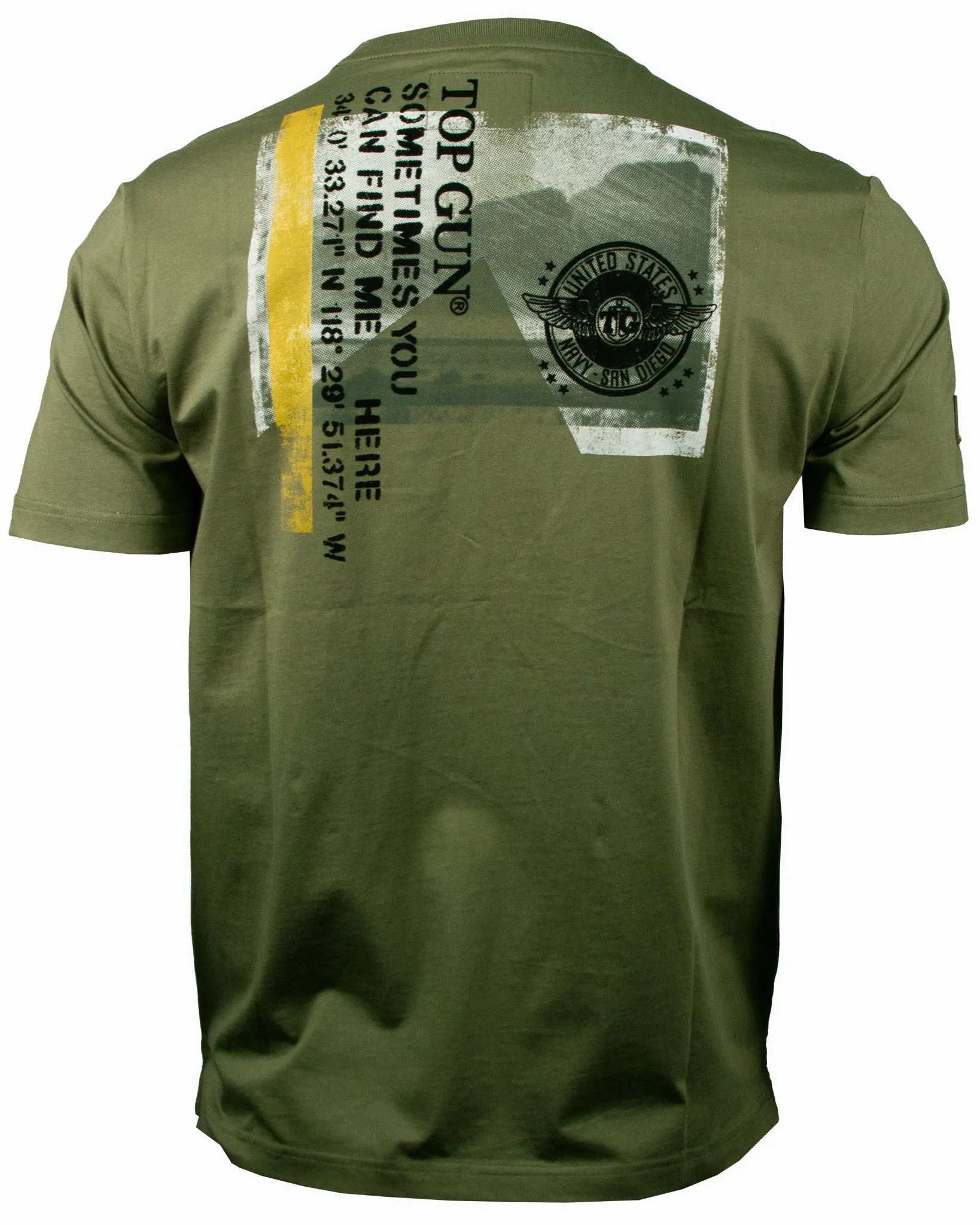 TOP GUN® "YOU CAN FIND ME HERE" TEE