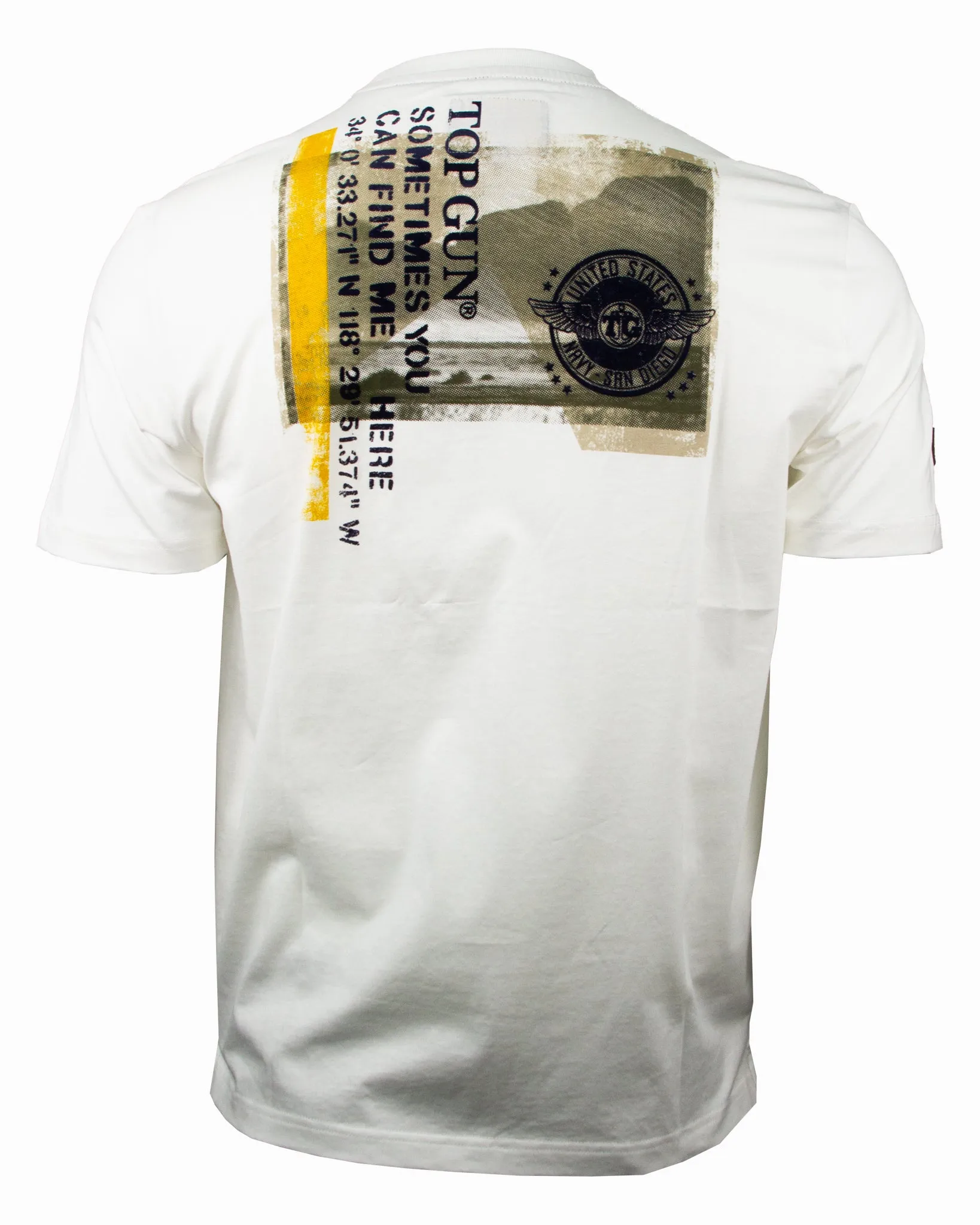 TOP GUN® "YOU CAN FIND ME HERE" TEE