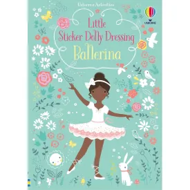 Usborne sticker book little dolly dressing ballerina