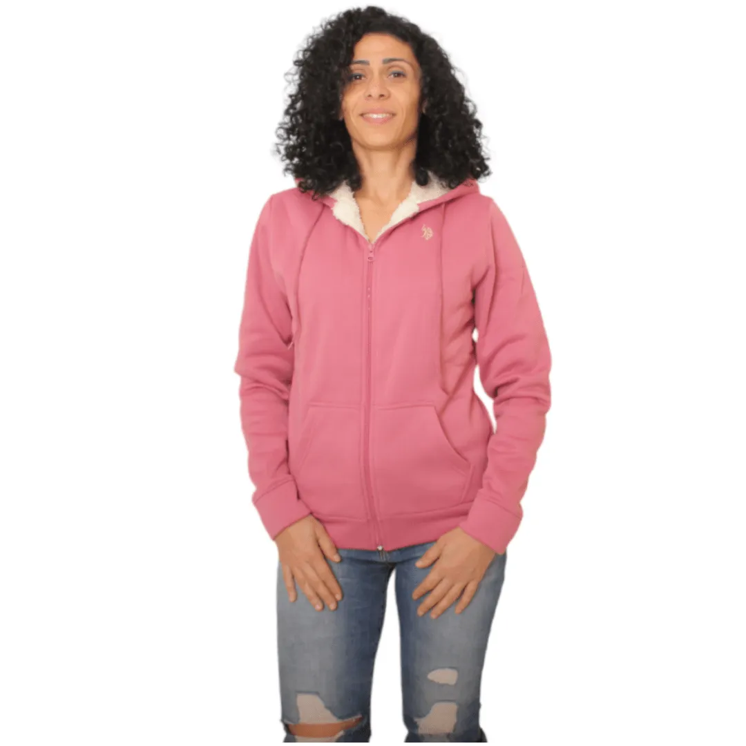 USPA Women Fur Jacket - Cashmere (Slim Fit)