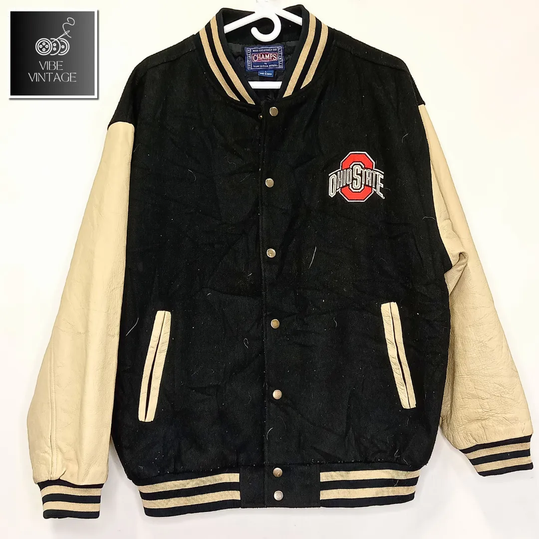 VINTAGE BASEBALL STADIUM VARSITY JACKETS BUNDLE 2 - 10 PCS