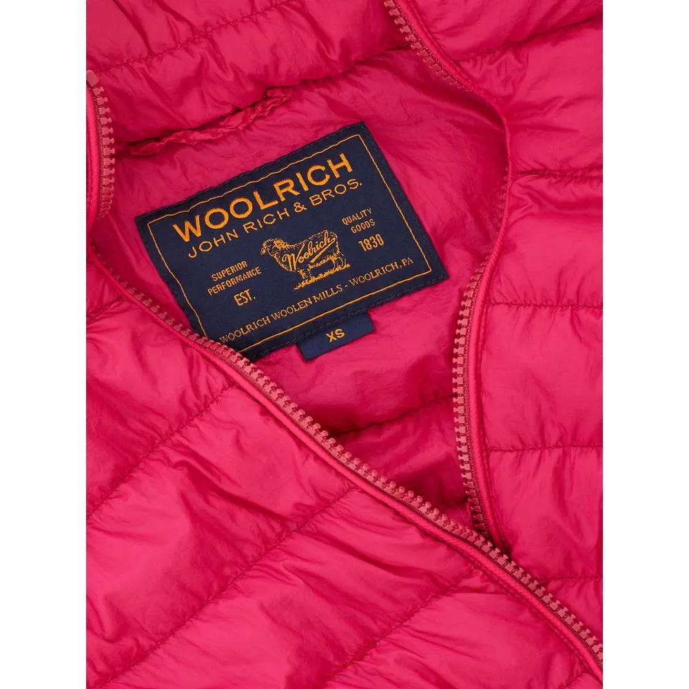 Woolrich Fuchsia Elegance Polyamide Jacket Puffy