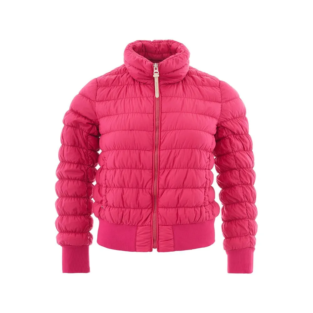 Woolrich Fuchsia Elegance Polyamide Jacket Puffy