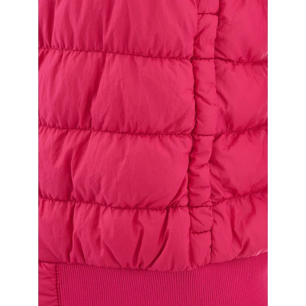 Woolrich Fuchsia Elegance Polyamide Jacket Puffy