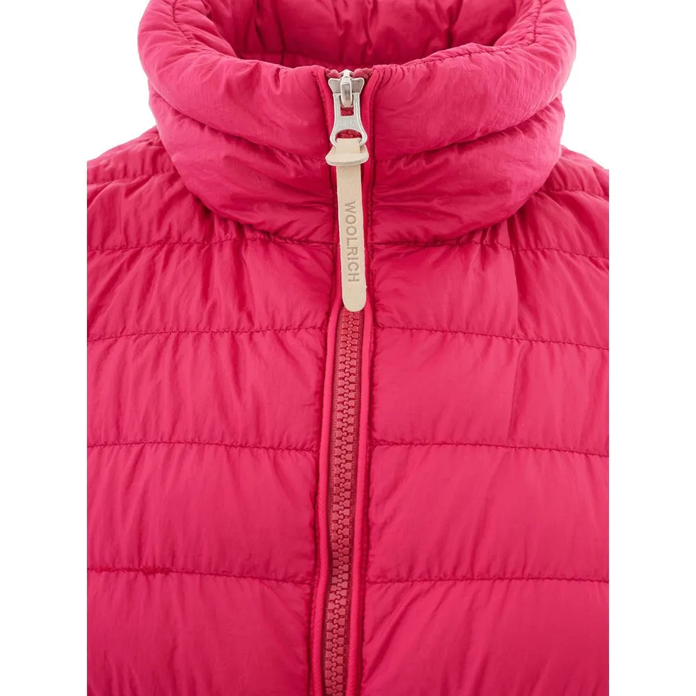 Woolrich Fuchsia Elegance Polyamide Jacket Puffy