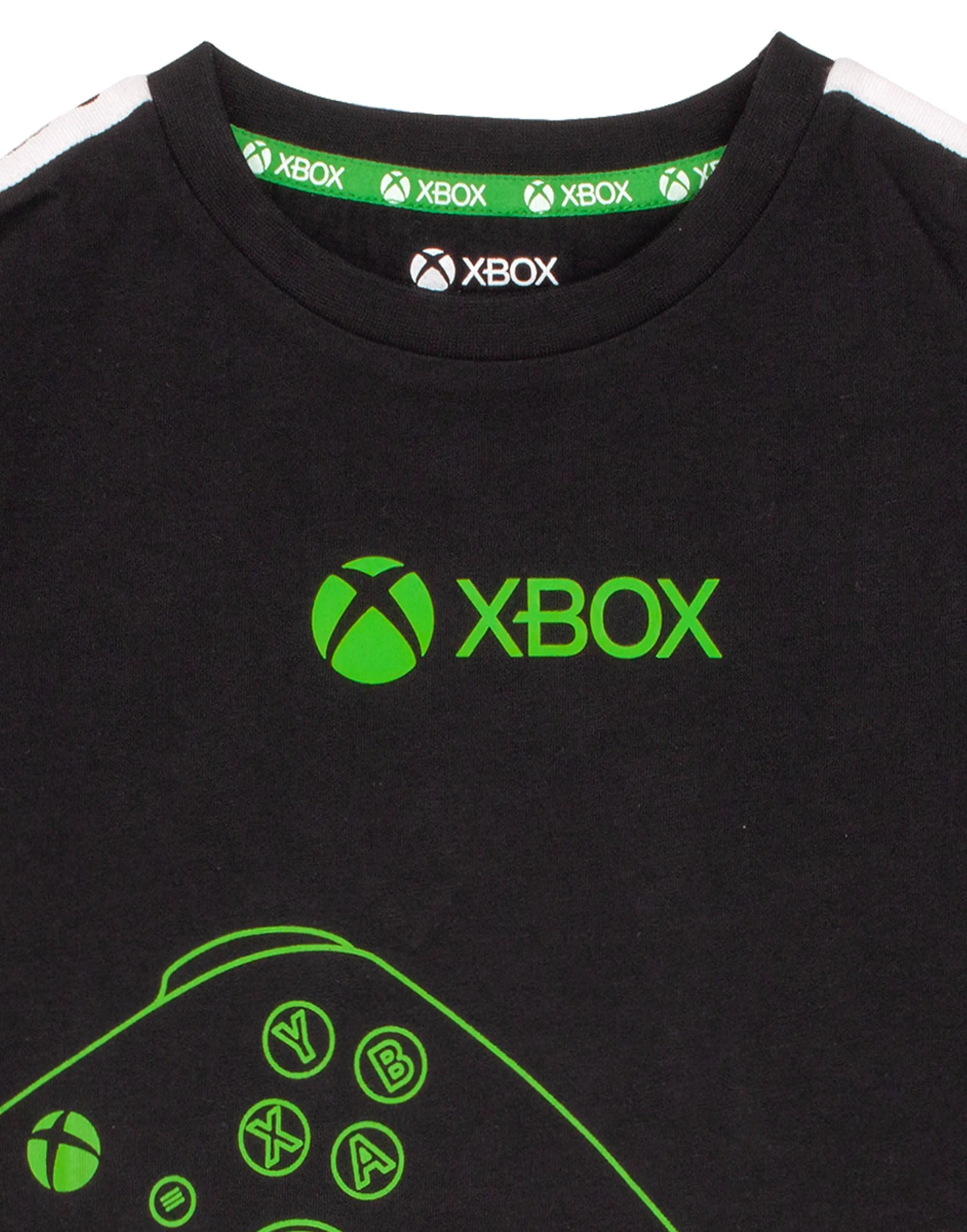 XBOX Controller Boys Gaming T-Shirt Black