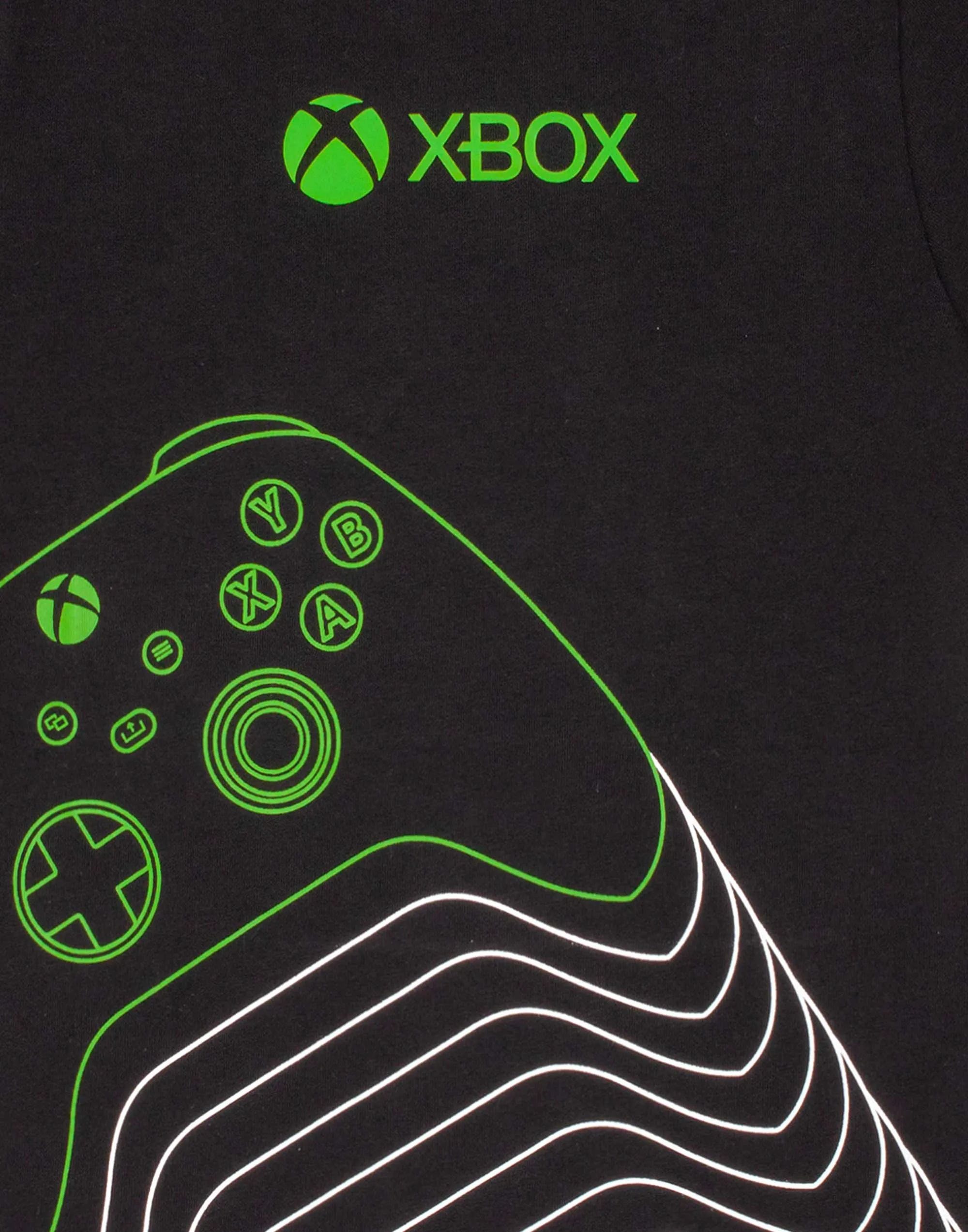 XBOX Controller Boys Gaming T-Shirt Black